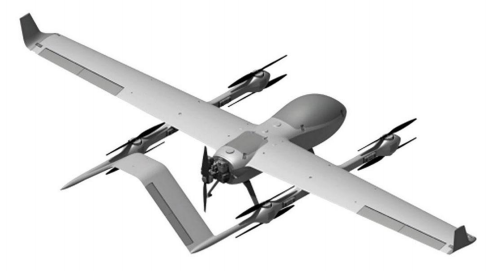 Compound-wing unmanned aerial vehicle TG-1A